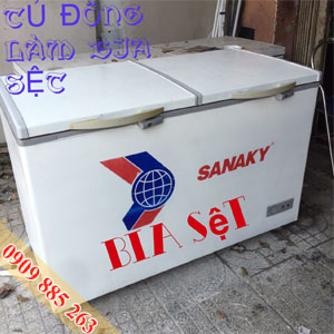 Tủ mát cũ, tủ đông cũ qua sử dụng mới 98%