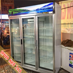 Tủ mát cũ, tủ đông cũ qua sử dụng mới 98%